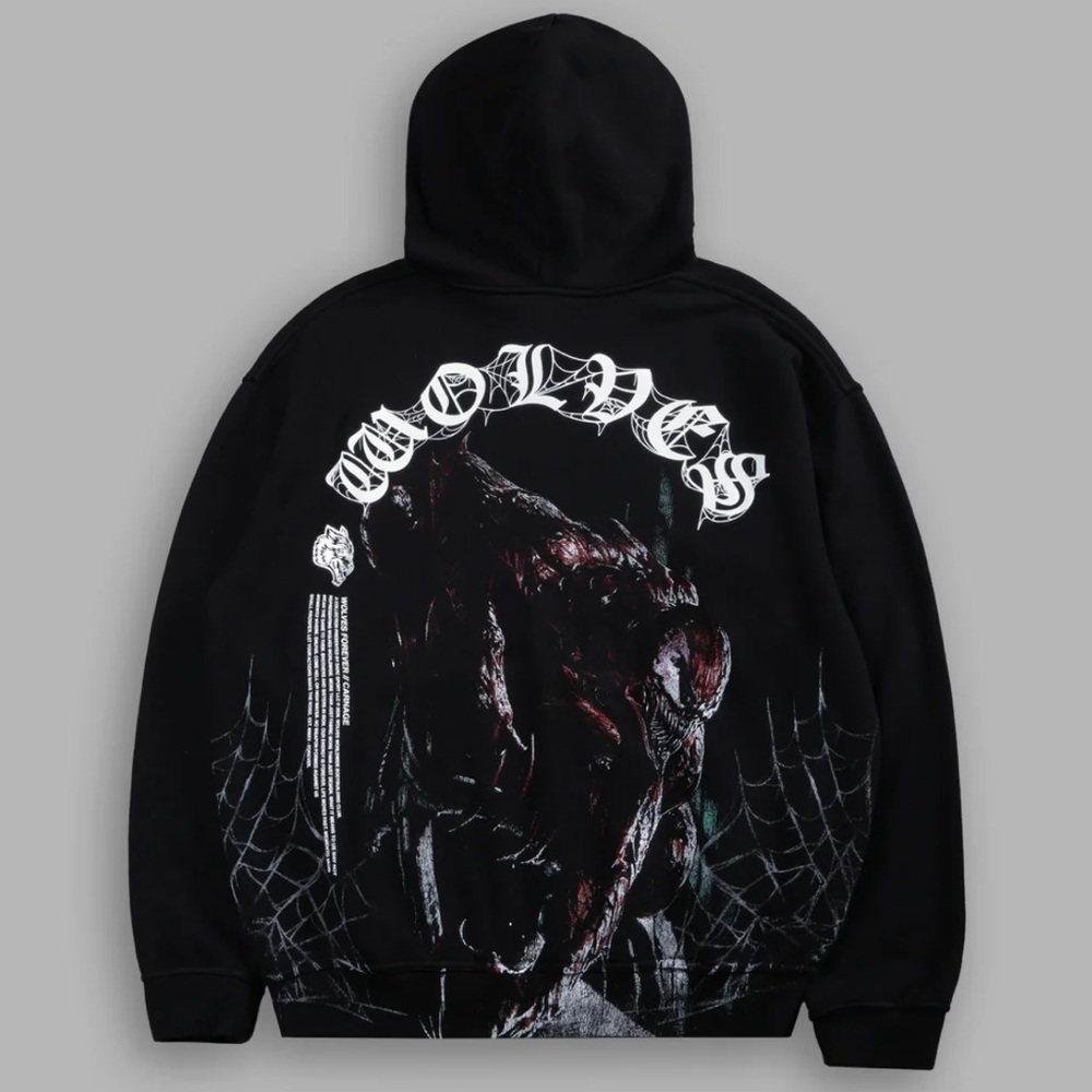 Darc Sport x Marvel Carnage Hoodie XL Limited 278/1000 NWT